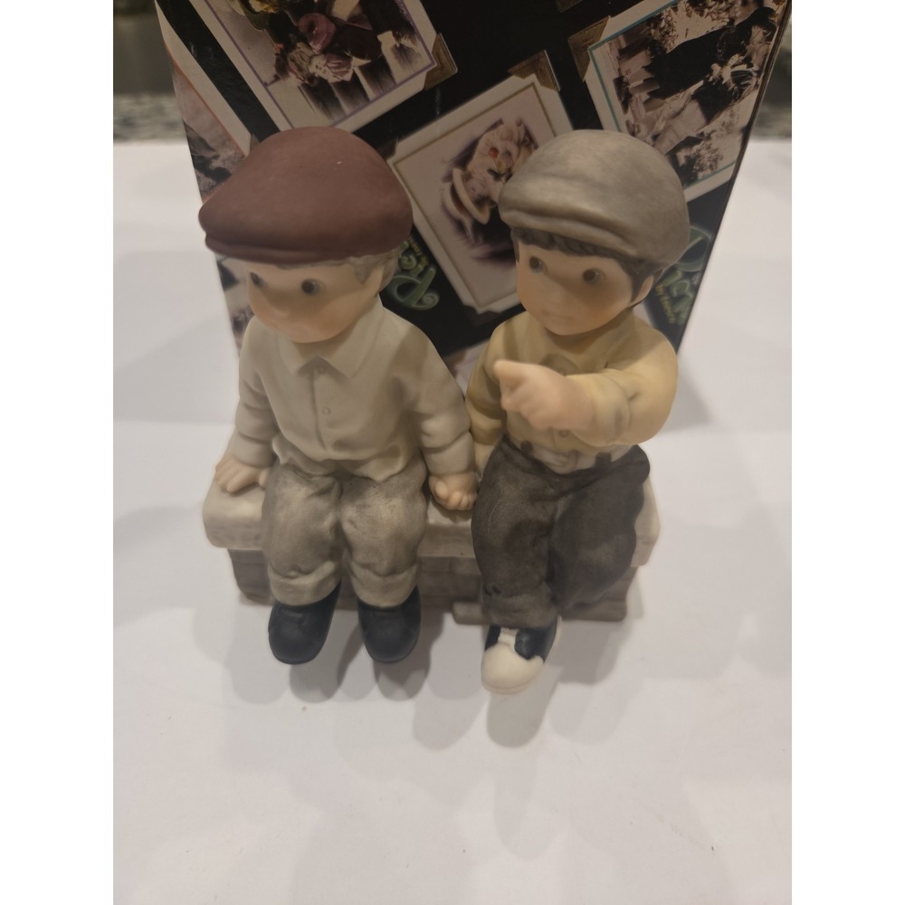 Kim Anderson's PrettyAsAPicture 'Brothers Are Friends For Life' Figurine‎ W/ Box